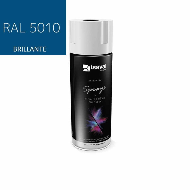 SPRAY RAL 5010 AZUL BRILLO 400 ML