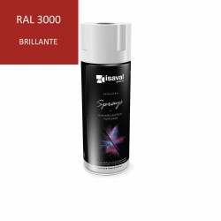 SPRAY RAL 3000 ROJO FUEGO BRILLO 400 ML