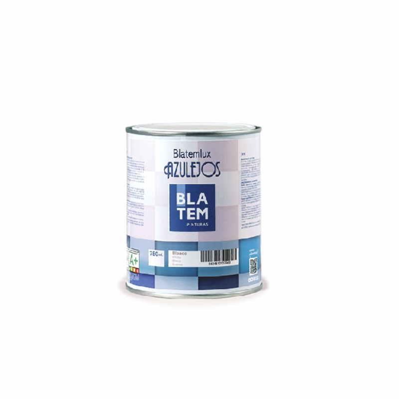 ESMALTE AZULEJOS BLANCO BRILLO 750 ML BLATEM 