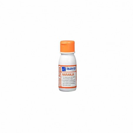 TINTE AL AGUA NARANJA 50 ML ISAVAL