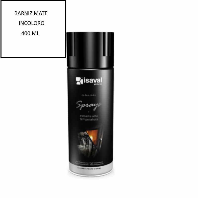 SPRAY BARNIZ MATE INCOLORO 400 ML 