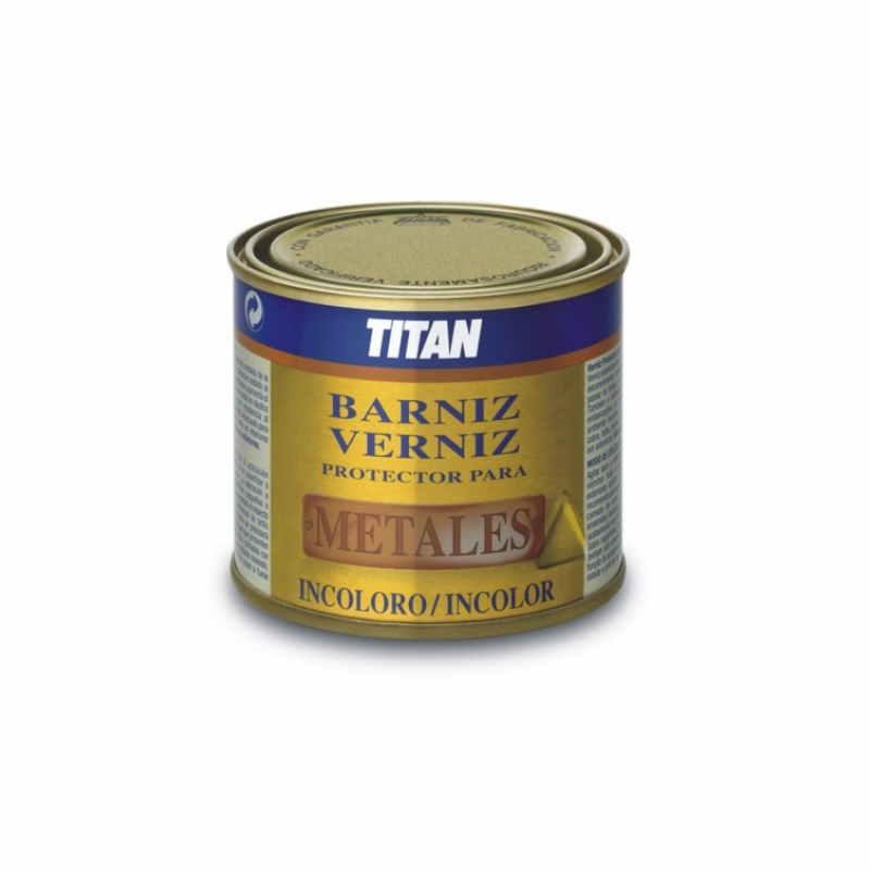 BARNIZ PARA METALES TITAN 250 ML