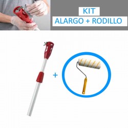 KIT ALARGO 2 MT + RODILLO ANTIGOTA 22 CM