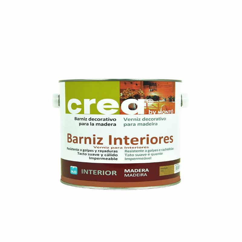 CREA BARNIZ INTERIOR BRILLO INCOLORO 500 ML 