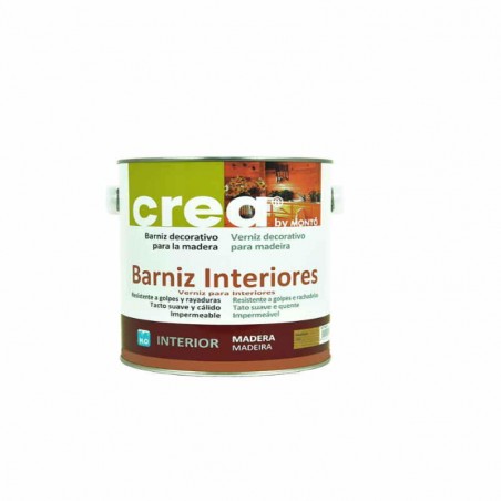 CREA BARNIZ INTERIOR SATINADO NOGAL 500 ML 