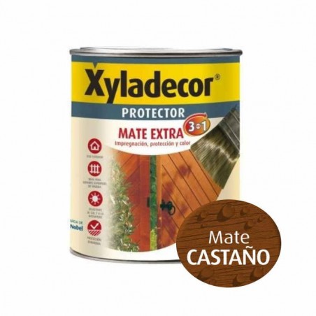 XYLADECOR MATE EXTRA CASTAÑO 750 ML