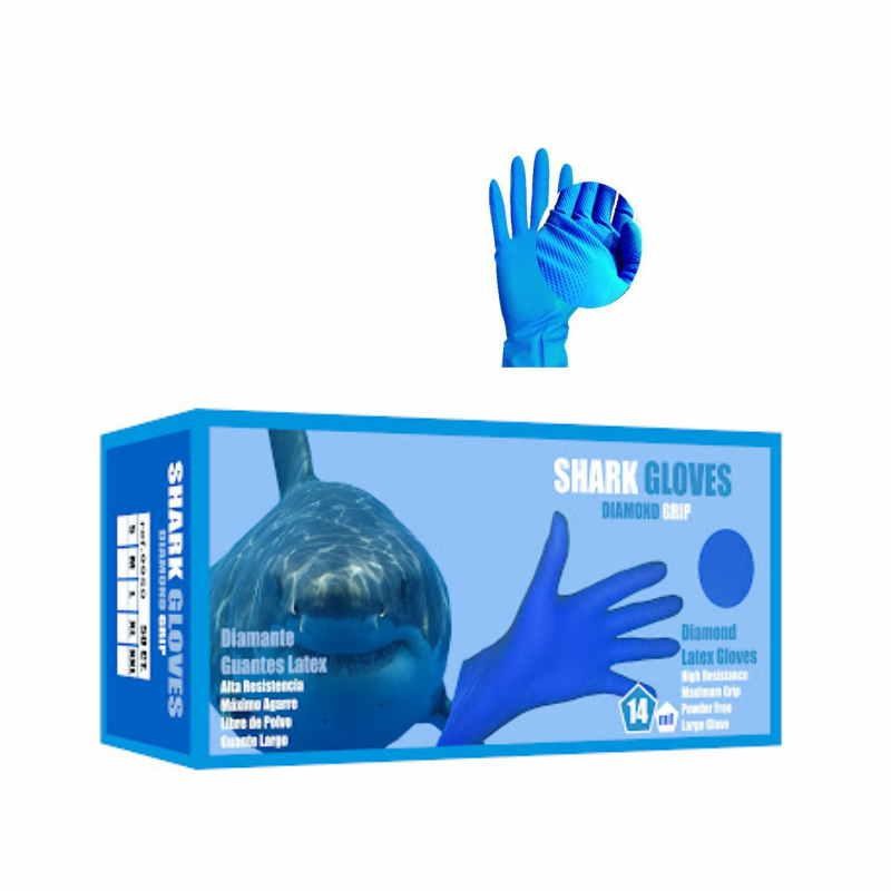 GUANTES LATEX SHARK TALLA L