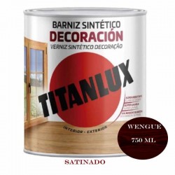 BARNIZ TINTE SATINADO WENGUE 750 ML TITAN