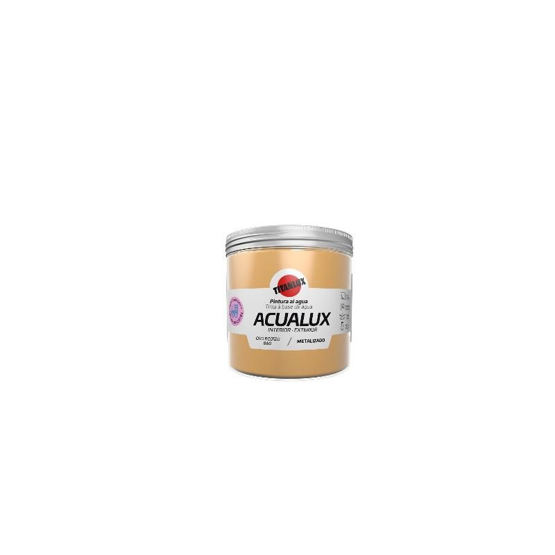 ACUALUX METALIZADO ORO AMARILLO 75 ML 