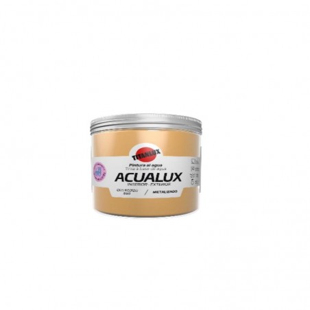 ACUALUX METALIZADO ORO AMARILLO 250 ML 