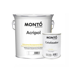 ACRIPOL BARNIZ SATINADO   CATALIZADOR 4 LT 