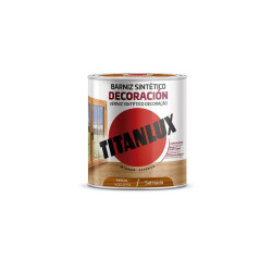 BARNIZ TINTE SATINADO NOGAL 250 ML TITAN