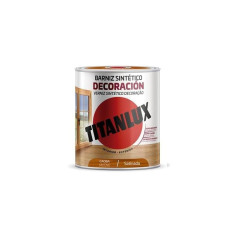 BARNIZ TINTE SATINADO CAOBA 250 ML TITAN