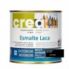 CREA ESMALTE LACA MATE NEGRO 500 ML 