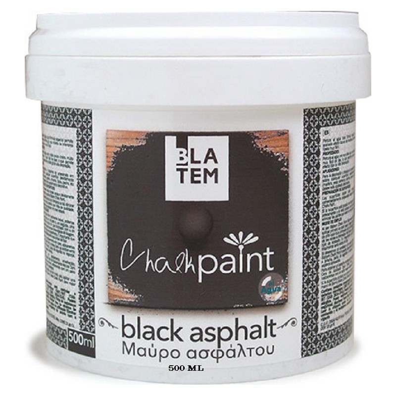 CHALK PAINT BLACK ASPHALT 500 ML 