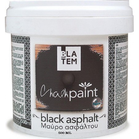 CHALK PAINT BLACK ASPHALT 500 ML 