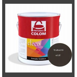 ESMALTE TABACO 4 LT COLOM