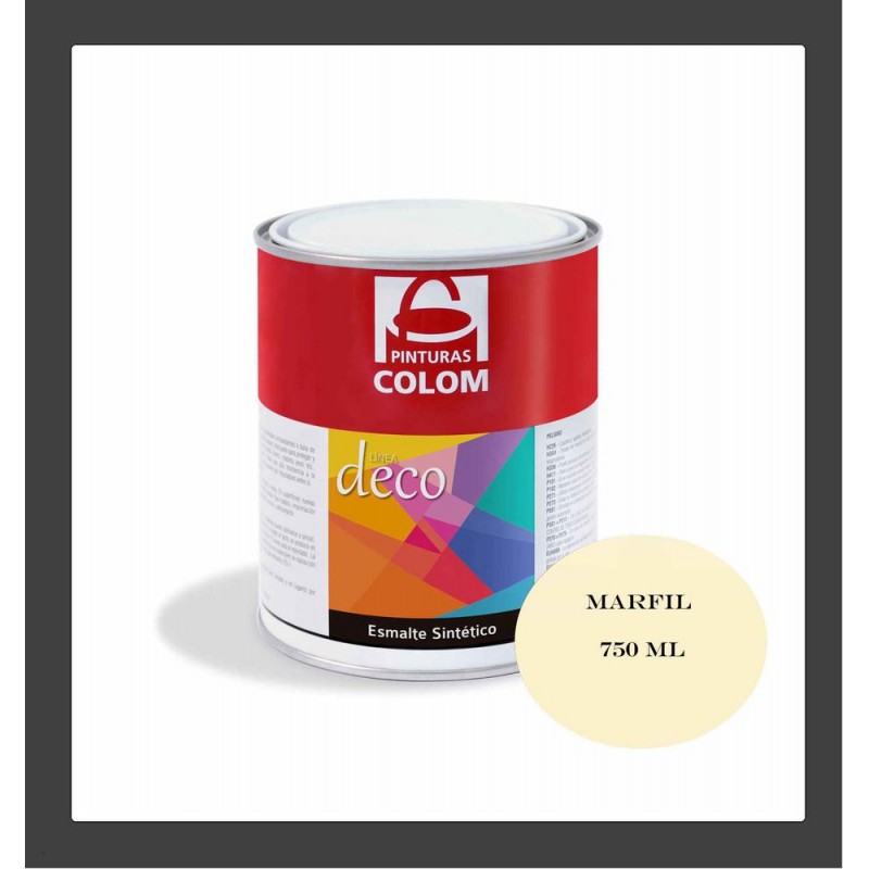 ESMALTE MARFIL 750 ML COLOM