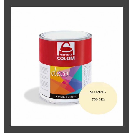 ESMALTE MARFIL 750 ML COLOM