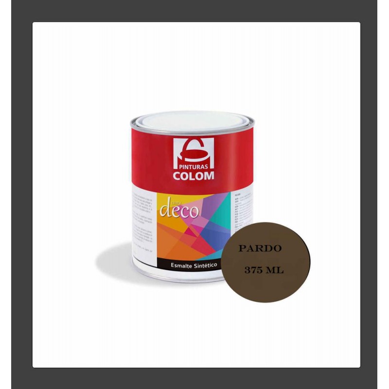 ESMALTE PARDO 375 ML COLOM