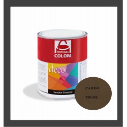 ESMALTE PARDO 750 ML COLOM