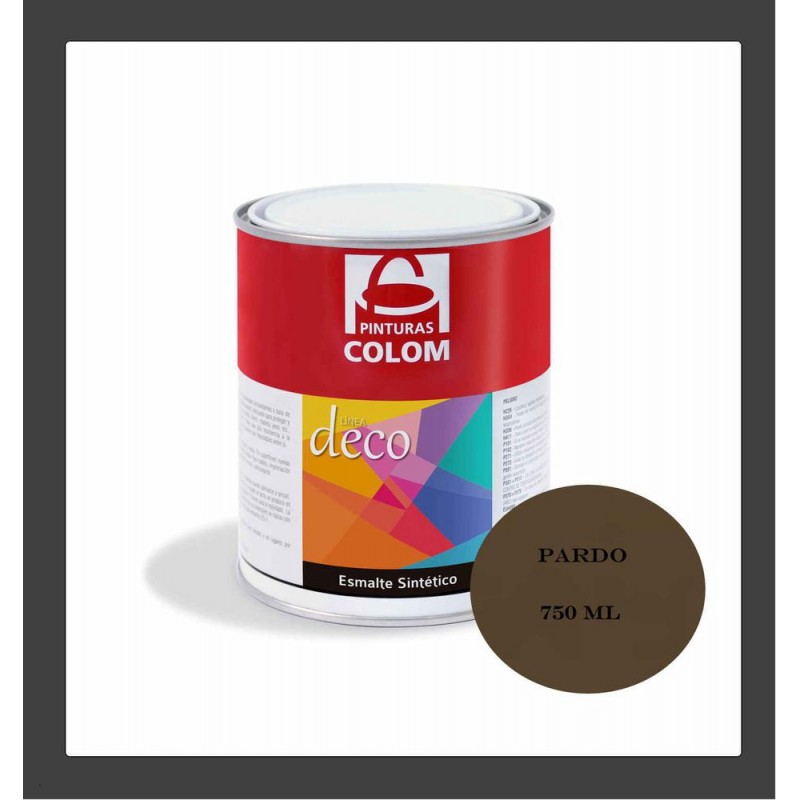 ESMALTE PARDO 750 ML COLOM