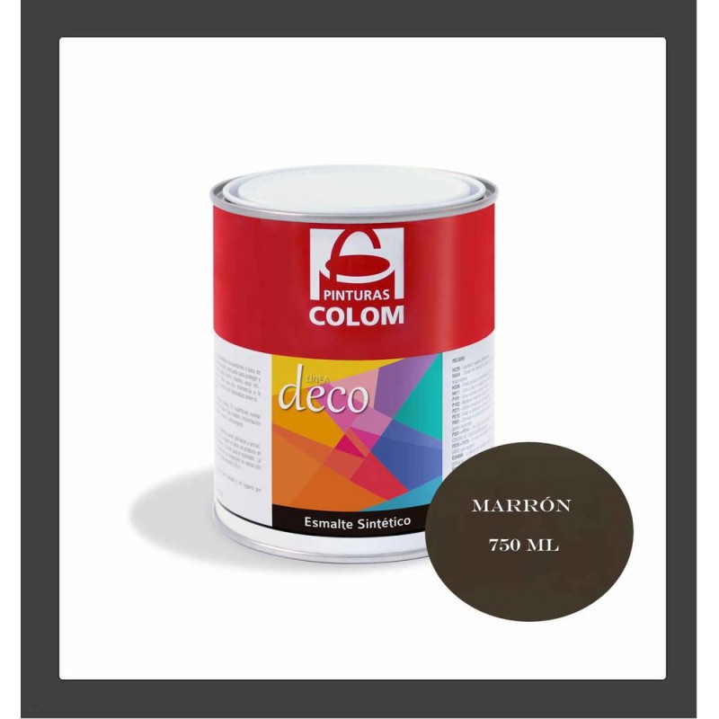 ESMALTE MARRON 750 ML COLOM