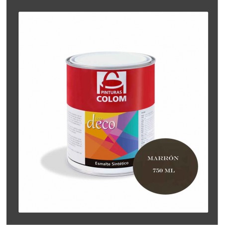 ESMALTE MARRON 750 ML COLOM