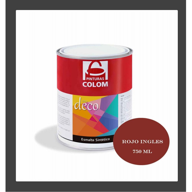 ESMALTE ROJO INGLES 750 ML COLOM