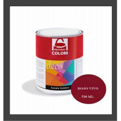 ESMALTE ROJO VIVO 750 ML COLOM