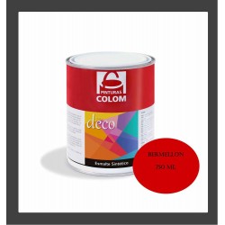 ESMALTE BERMELLON 750 ML COLOM