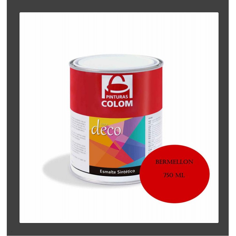 ESMALTE BERMELLON 750 ML COLOM