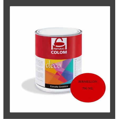 ESMALTE BERMELLON 750 ML COLOM