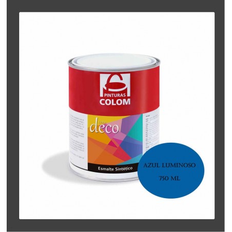 ESMALTE AZUL LUMINOSO 750 ML COLOM