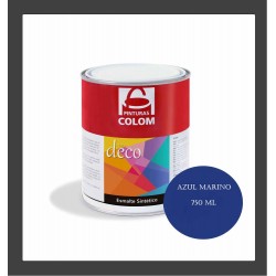 ESMALTE AZUL MARINO 750 ML COLOM