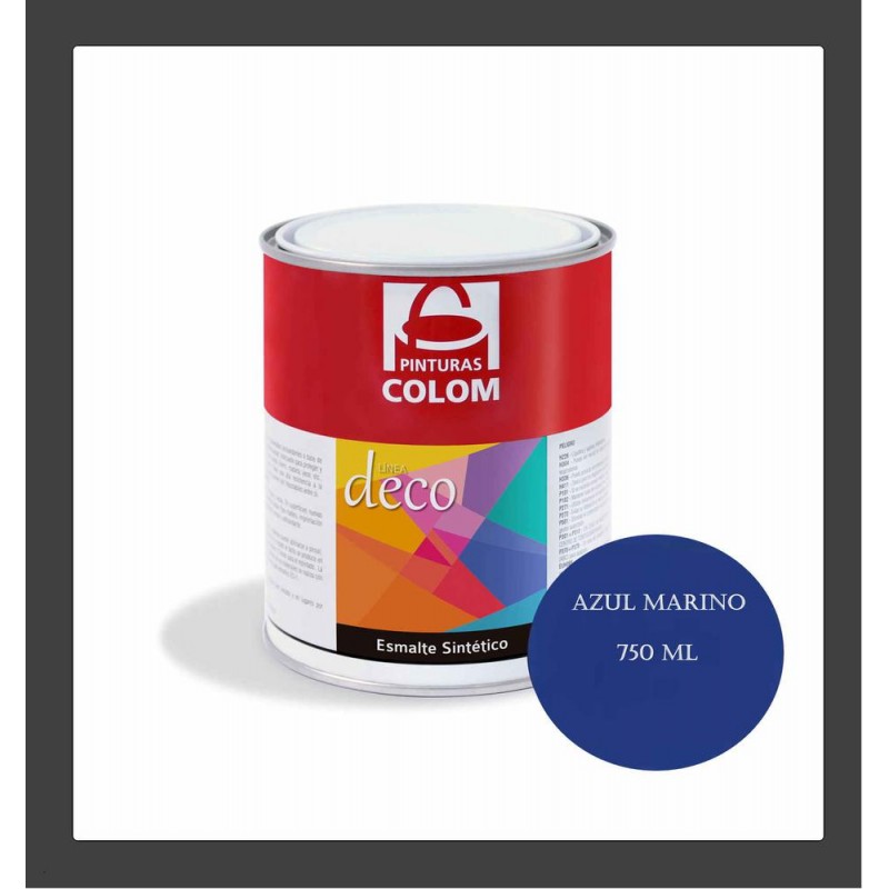 ESMALTE AZUL MARINO 750 ML COLOM