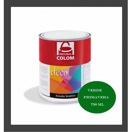 ESMALTE VERDE PRIMAVERA 750 ML COLOM