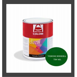 ESMALTE VERDE HIERBA 750 ML COLOM