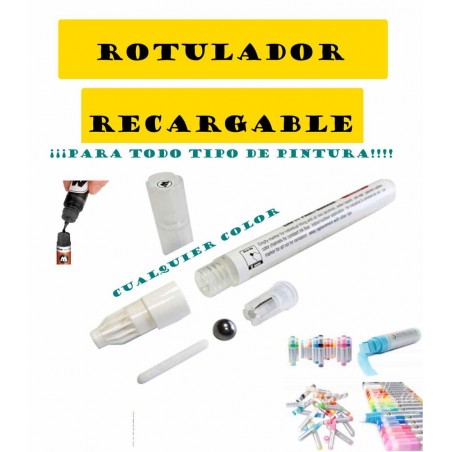 ROTULADOR RECARGABLE 4 MM 