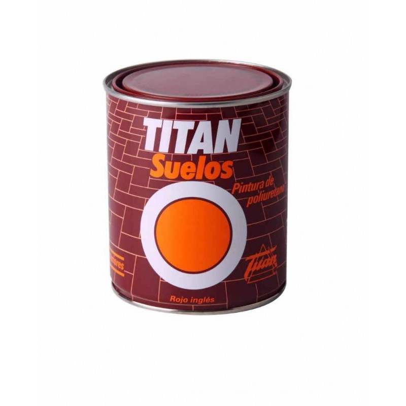 TITAN ROJO SUELOS BRILLANTE 375 ML