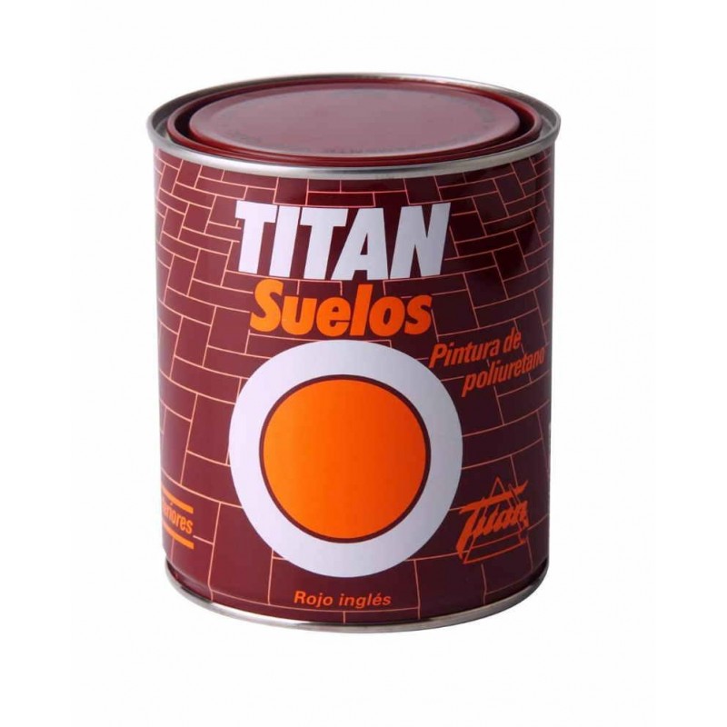 TITAN ROJO SUELOS BRILLANTE 750 ML