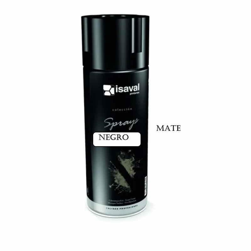 SPRAY RAL 9005 NEGRO MATE 400 ML